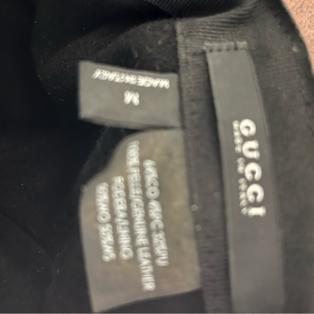 Gucci Black Cap - Picture 3 of 4